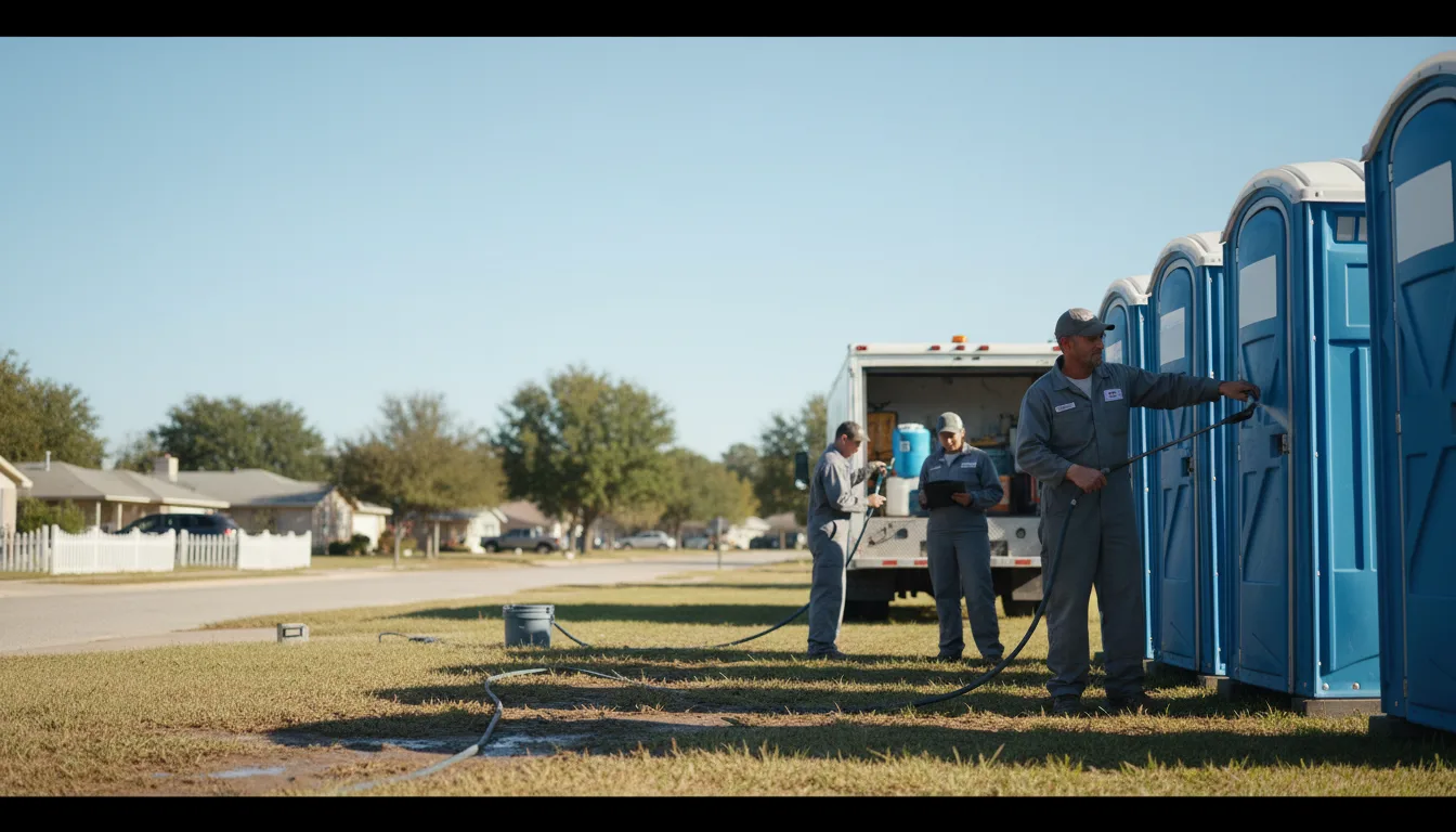 Long-Term Portable Toilet Rental in Unionville, MI near me